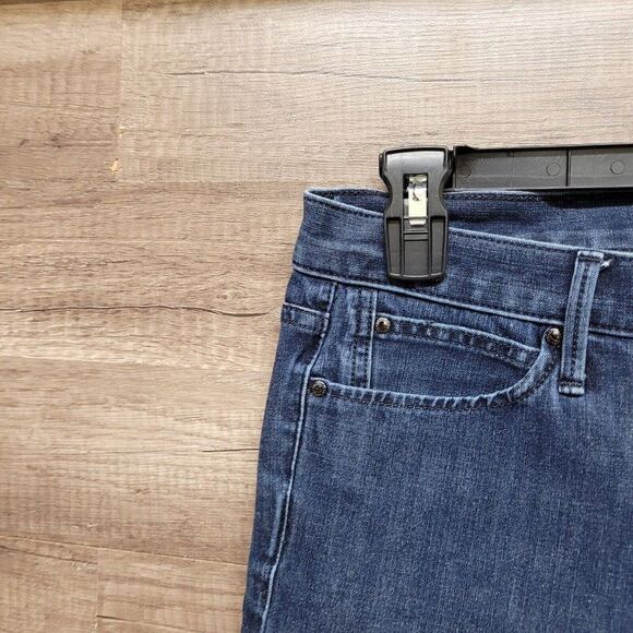 Gap Denim Mid Rise True Skinny‎ Jeans Super Slimming Blue Womens Size 28 - Picture 5 of 10